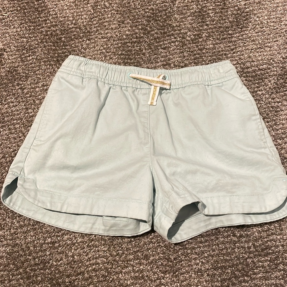 Girls Mint Colored J Crew Shorts